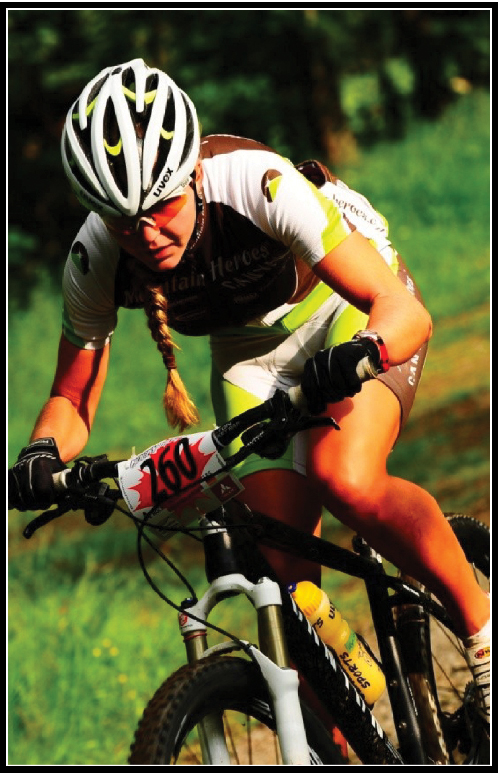 International cyclist, Kristina Weber