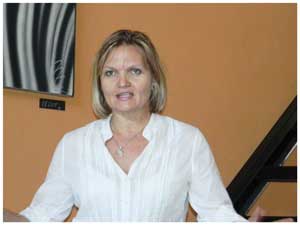 CEO of the Hospitality Association of Namibia (HAN), Gitta Paetzold, said conservation in action must be used by the tourism industry to promote Namibia as a tourism brand. (Photograph by Hilma Hashange)