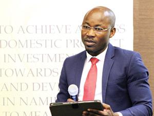 Dr Eino Mvula, CEO of the National Commission on Research, Science and Technology at the opening of a recent Stakeholder Workshop on Draft Biosafety Regulations.