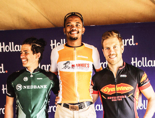 Papo pedals to victory in Hollard Skyride race