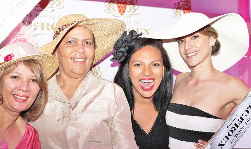 Bumper crowd welcomes Pink Month at Hats & Roses
