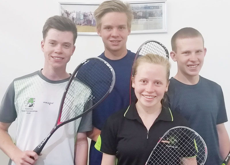 Junior Squash players get exposure in SA