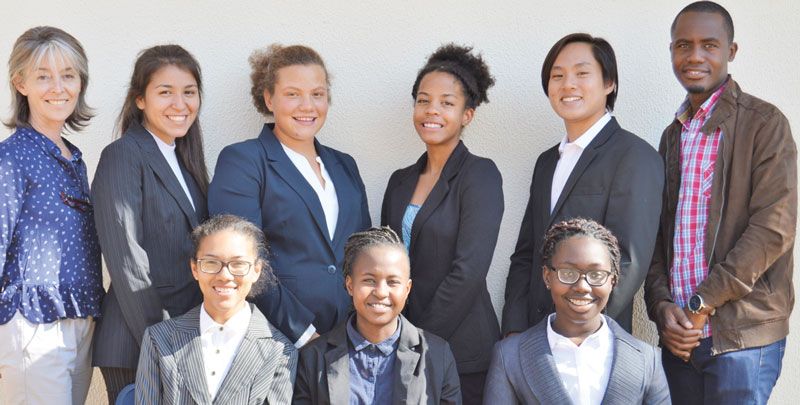 Windhoek International learners to Johburg conference