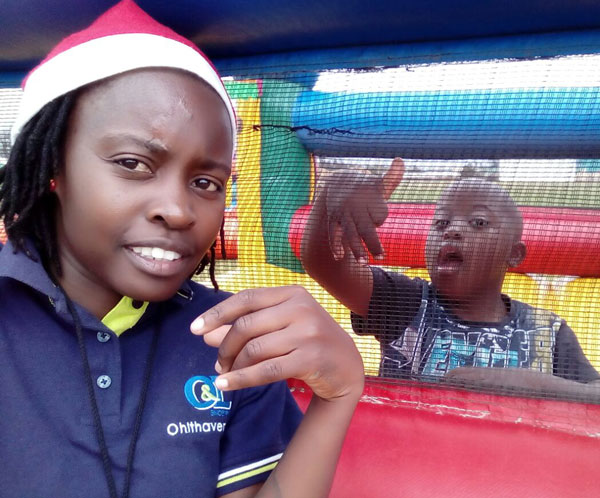 OVC Christmas party brings joy for Walvis children