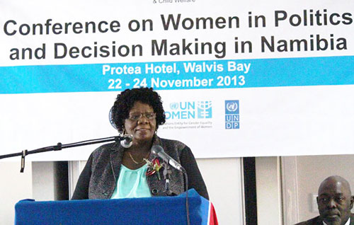 Namibia in top rankings for number of women in parliament