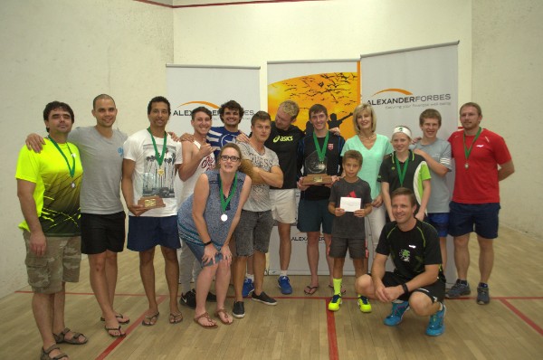 Squash tournie sees epic battles between top national players