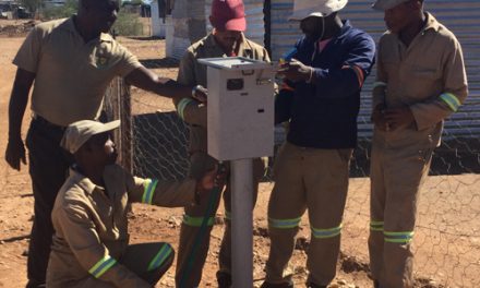 Mariental Municipality installs services for land grabbers