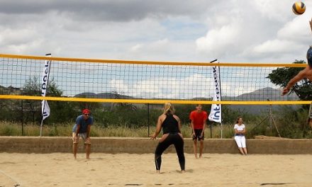 Beach volleyball tournament crowns grand slam champions