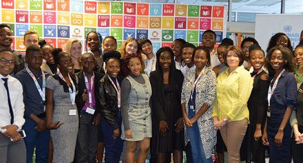 High school students grasp how the UN system works