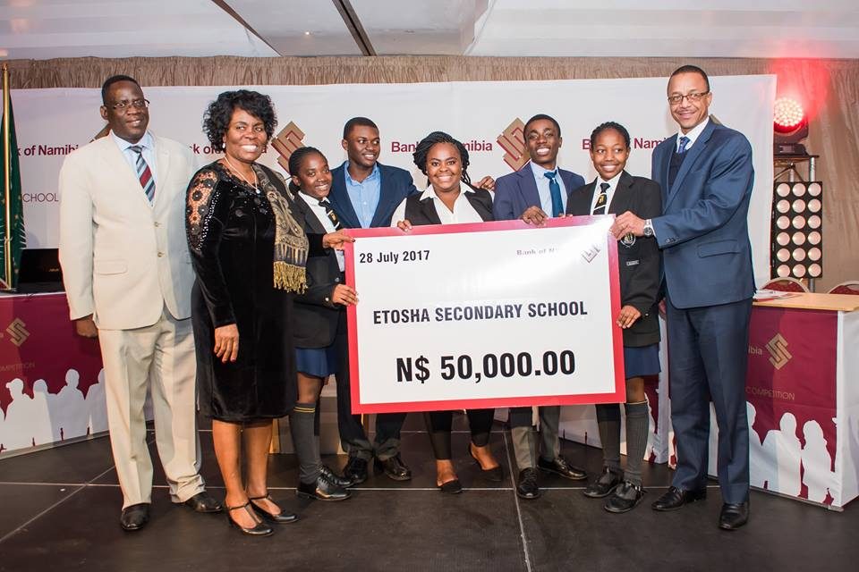 Etosha Secondary School emerge as the brainy ones in national competition