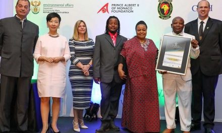 SRT rangers honoured by Rhino Conservation Awards for their battle against poaching