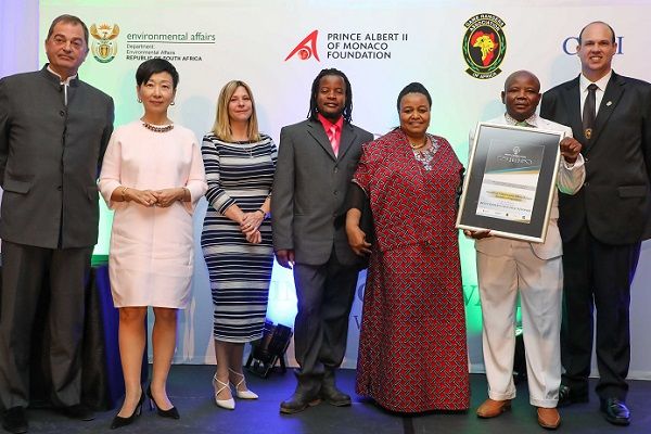 SRT rangers honoured by Rhino Conservation Awards for their battle against poaching