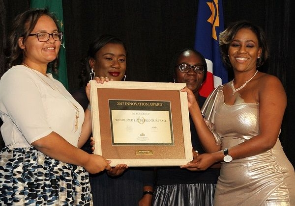 The Windhoek Entrepreneur's Base (W.E.B.) is the second runner-up in the  Innovation Award.