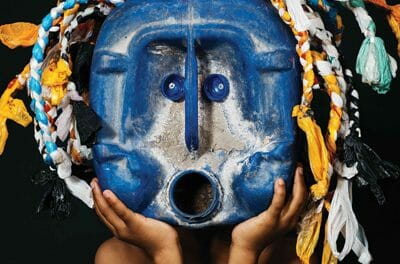 African Trash Masks bag award in Berlin