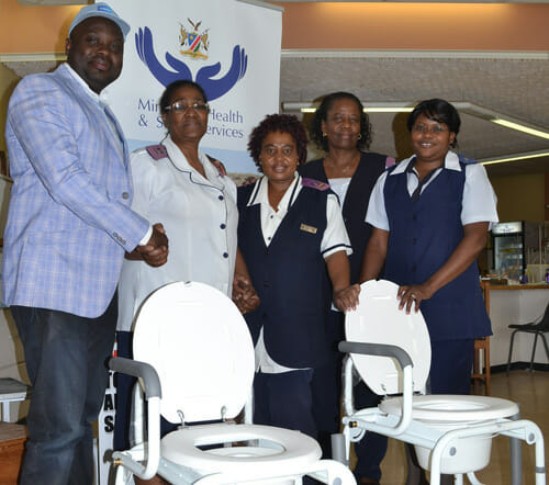 Special chairs to aid Cancer patients at Central Hospital