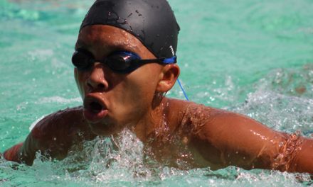 Nakaleke shatters personal record at swimming gala