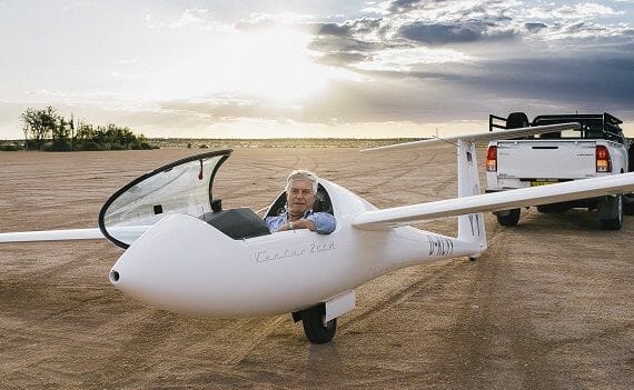 Celebrity pilots descend on Bitterwasser for high season gliding