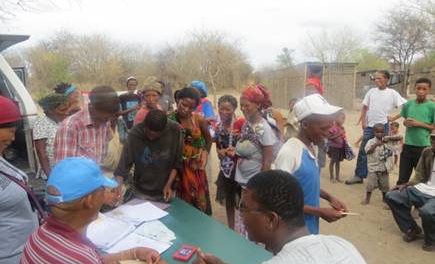 Cash benefits worth N$2.5 million distributed to the San community