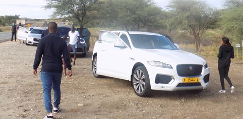 ‘Petrol heads’, existing and potential clients treated to a Ride and Drive by Jaguar Land Rover