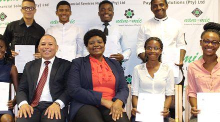 Financial Services firm provides seven students with bursaries