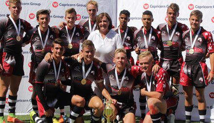 Junior sevens rugby talent showcased at tourney