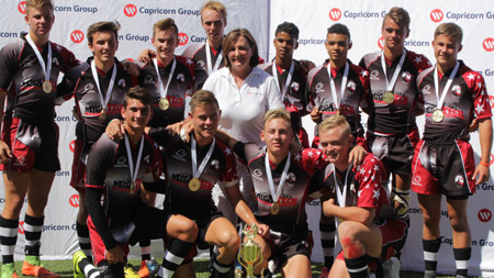 Junior sevens rugby talent showcased at tourney