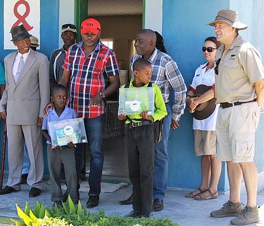 Ongava reaches out to Etosha and nearby farm schools with stationery for 683 learners