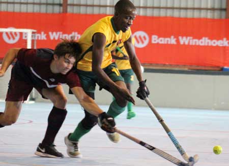 Saints march on to clinch both male and female Indoor Hockey Premier League titles