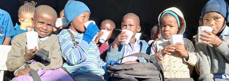 A healthy body equals a healthy mind – Namibia Dairies donates milk to schools