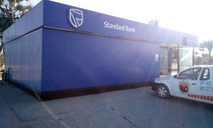 Nkurenkuru Standard Bank closes on account of break in