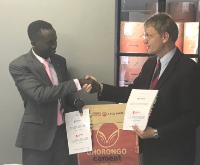Oshakati company signs agreement with Ohorongo for local production and supply of cement bags