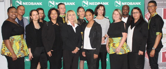 Nedbank equips 13 employees with the right arsenal to become corporate leaders in financial services