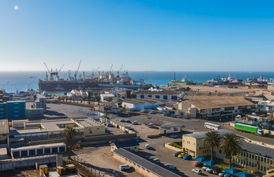 Namport’s new container terminal now more that 85% complete