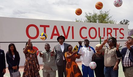 Corporates contribute to the upliftment of Otavi’s community – hand over sporting facilities