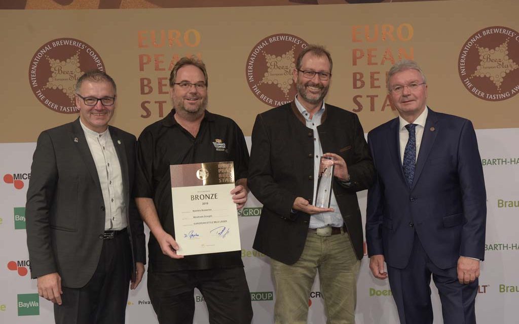 Windhoek Draught ranked among the best globally – receives bronze medal at 2018 Beer Star Awards