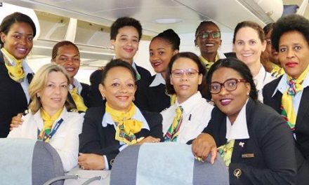 All-female crew makes history piloting an Airbus A330 from Windhoek to Frankfurt and back