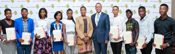 Central bank awards scholarships to future captains of industry