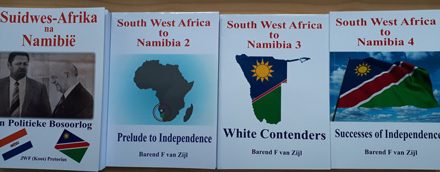 Four-part book series zooms in on political, socio-economic spectrum of South West Africa to Namibia transformation