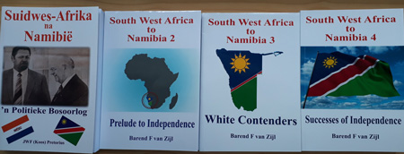 Four-part book series zooms in on political, socio-economic spectrum of South West Africa to Namibia transformation