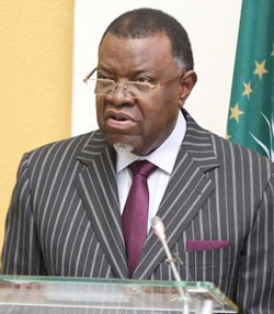 Hate speech has no place in society- Geingob