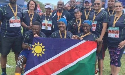 Amateur runners make a splash at the Two Oceans in Cape Town, helped by their employer