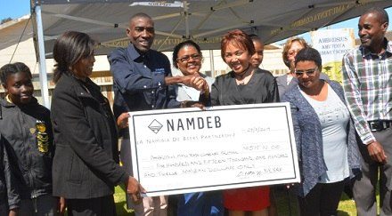 Oranjemund school secures half a million dollar in funding from Namdeb employees