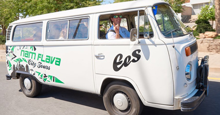 Experience Windhoek through a fresh new culture vibe in an old-school combi