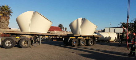 Namport receives large consignment of project cargo destined for Botswana