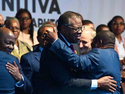 Mozambique has shown that ‘Silencing the Guns’ is not mere rhetoric – Geingob applauds peace accord