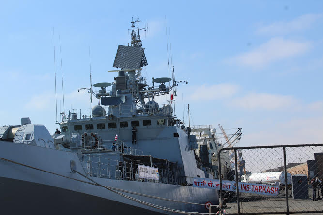 Indian warship makes port call at the Port of Walvis Bay