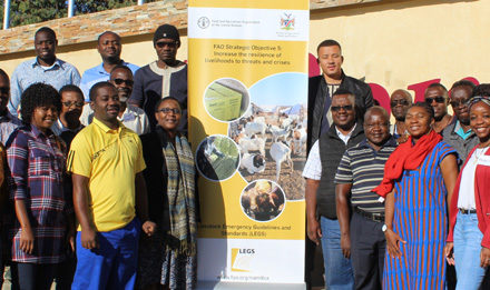 FAO’s workshops equip agricultural extension officers with skills needed during emergency situations