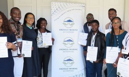 Young leaders groomed in professional leadership development, courtesy of Erongo Marine