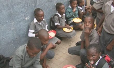 377,000 children benefit from school feeding programme