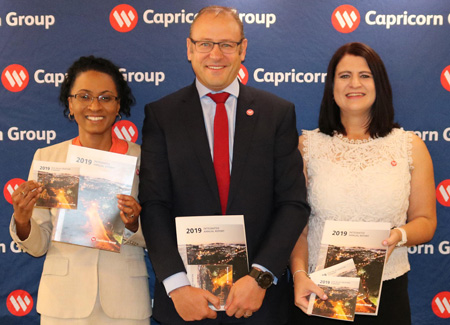 Capricorn launches 2019 consolidated annual report